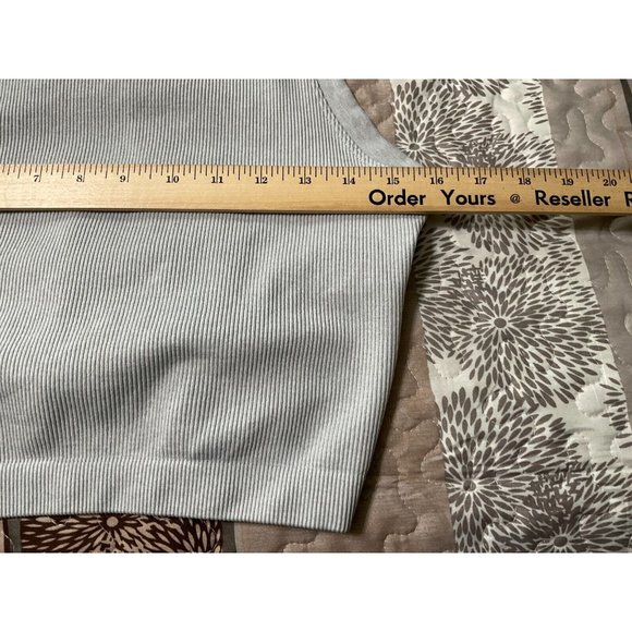 VELOCITY Woman's Blue Racerback Tank Top Size Large - Picture 11 of 13